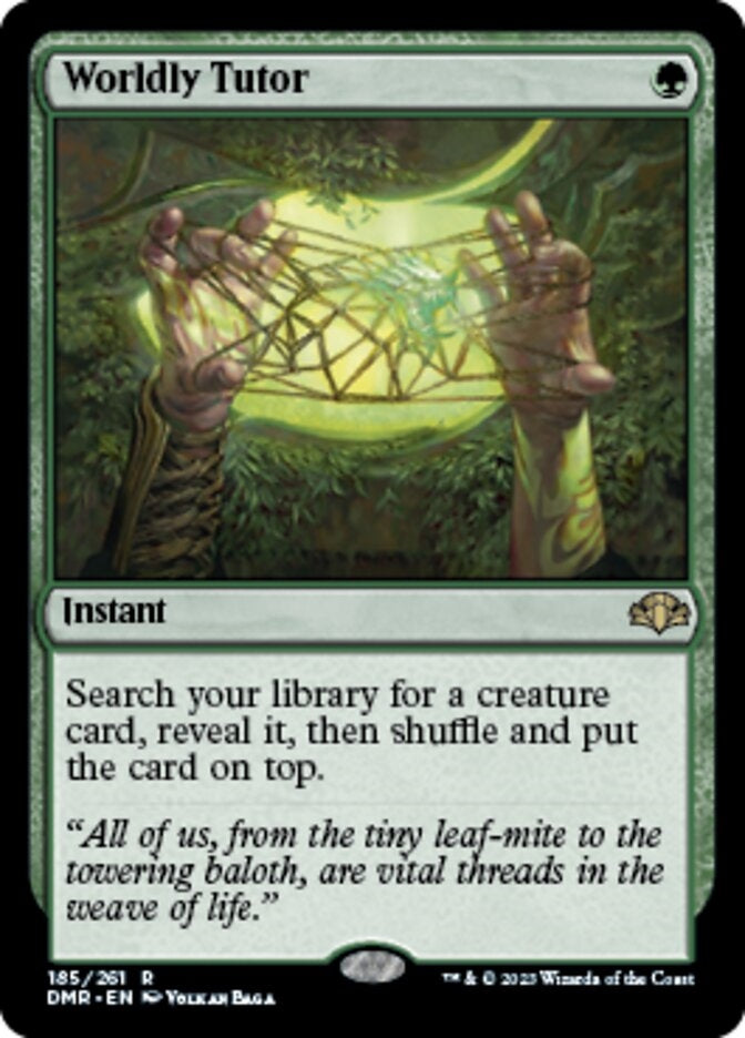 Worldly Tutor (DMR-R)