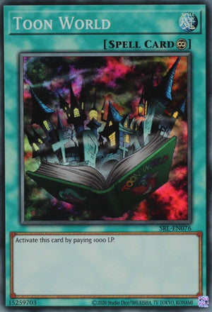 Toon World (SRL-EN076 (c) 2020 25th Anniversary) Super Rare - Near Min
