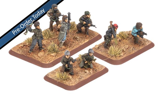 Flames of War: Team Yankee WW3: USA (TUS712) - Militia Group (x26 Figs
