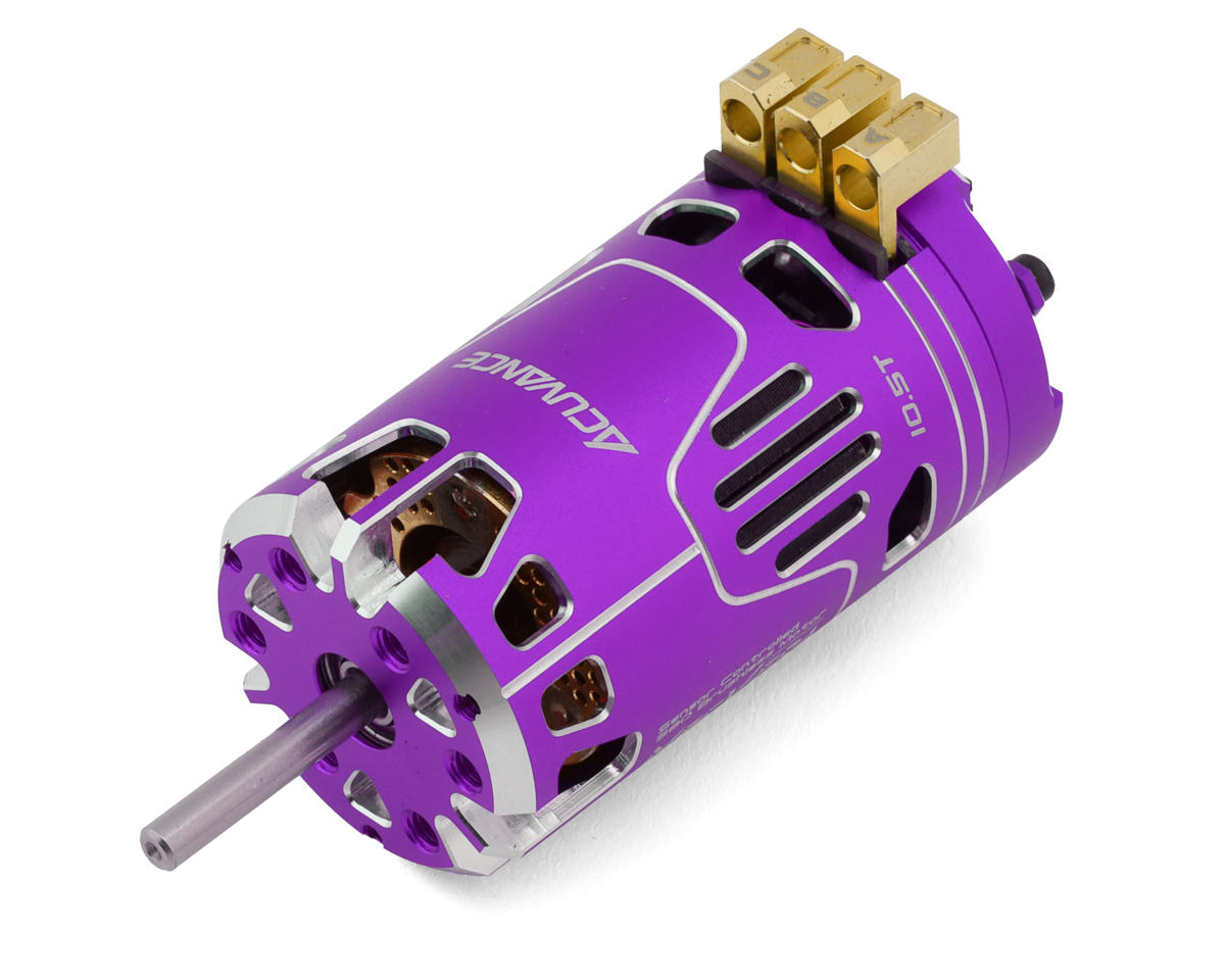 Acuvance MerV-ERA Premium Sensored Brushless Drift Motor w/Internal Fan (10.5T) (Purple)