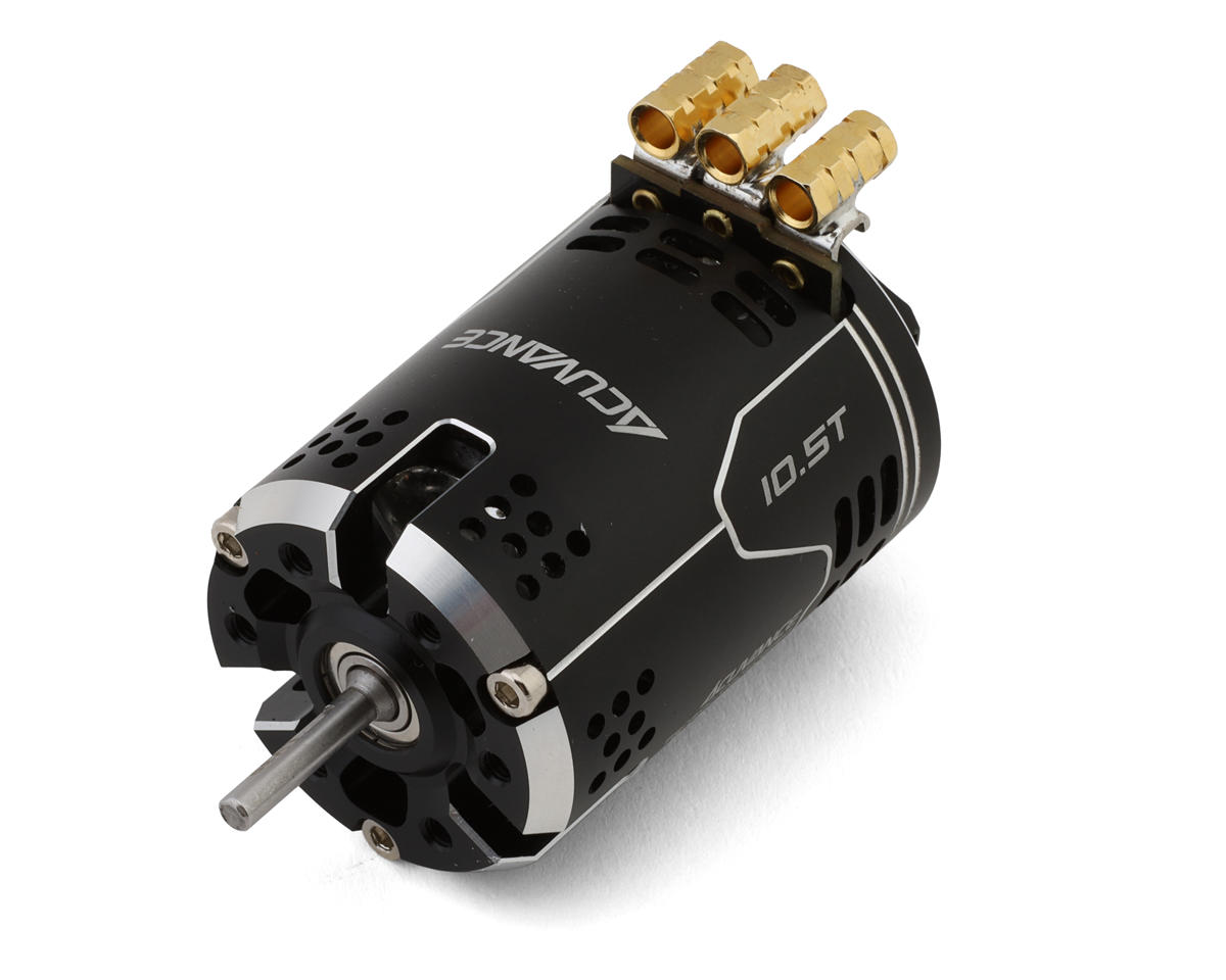 Acuvance Agile Sensored Brushless Drift Motor (Black) (10.5T)