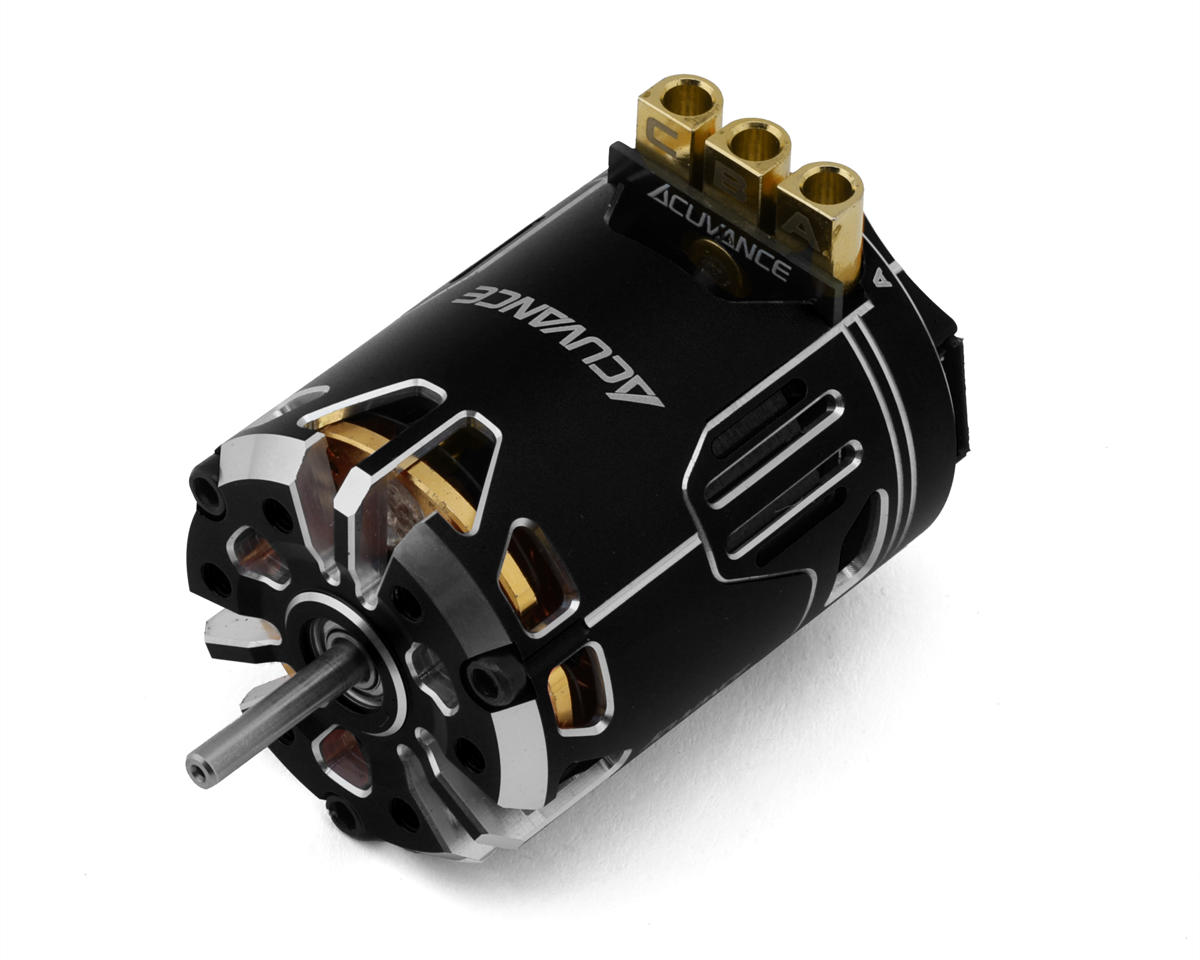 Acuvance Fledge Sensored Brushless Drift Motor (Black) (13.5T)