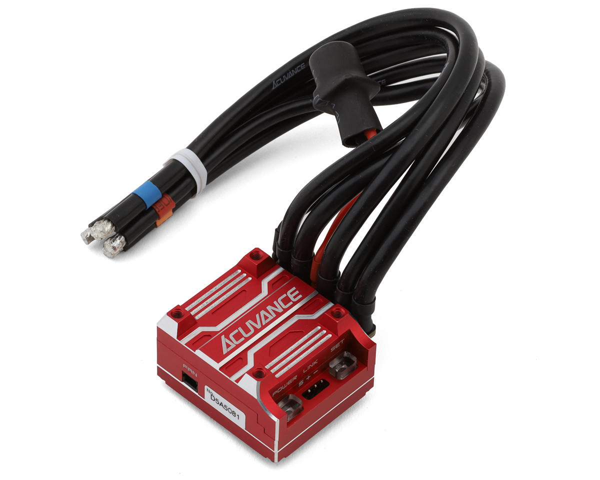 Acuvance Xarvis XX Performance Sensored Brushless 1/10 Drift ESC (Red)