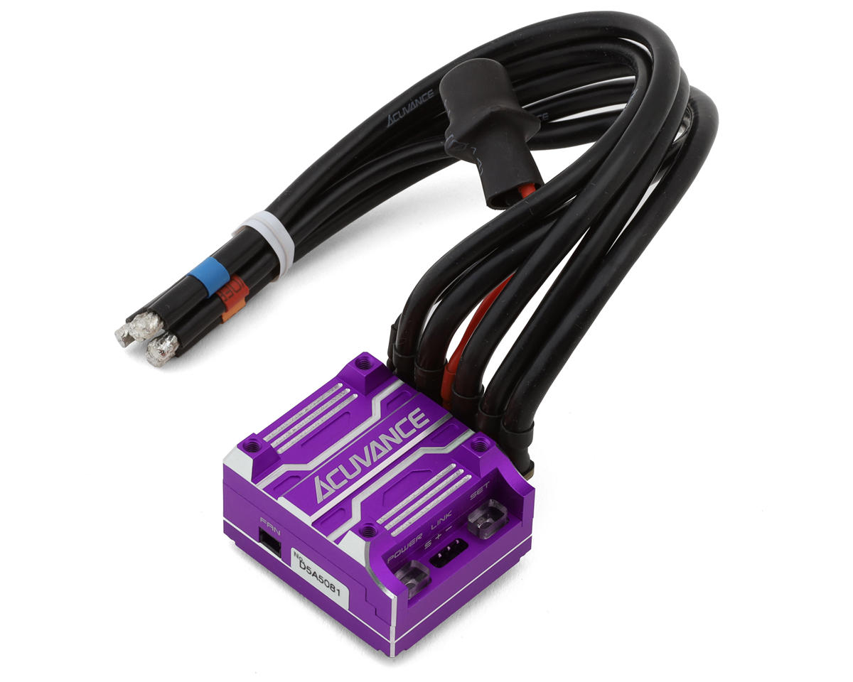 Acuvance Xarvis XX Performance Sensored Brushless 1/10 Drift ESC (Purple)