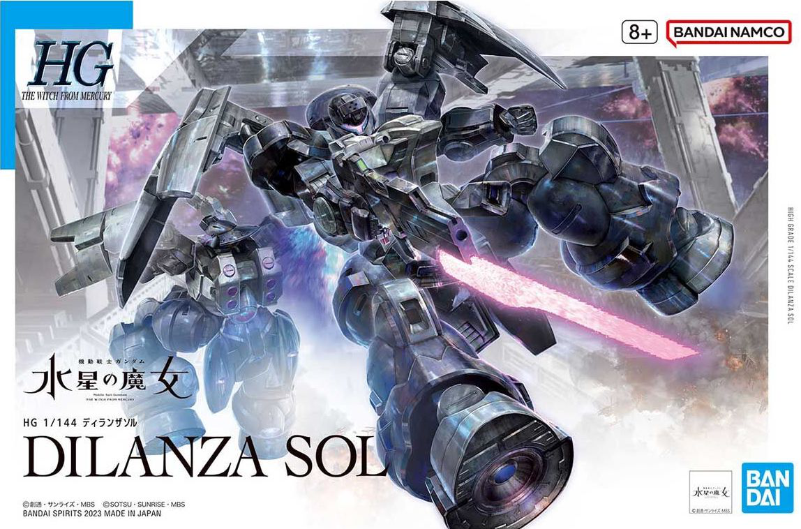 1/144 (HG): Gundam: The Witch from Mercury - #21 MD-0031UL Dilanza Sol