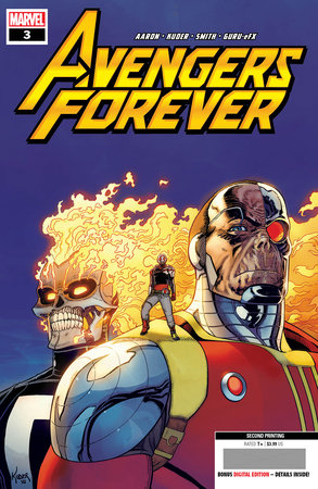 AVENGERS FOREVER #3 KUDER 2ND PRINTING VARIANT