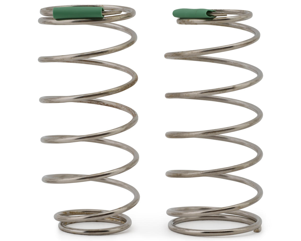 Aerox Medium 1/10 Off-Road Front Springs (Mild) (2) (Green/3.4lbs)