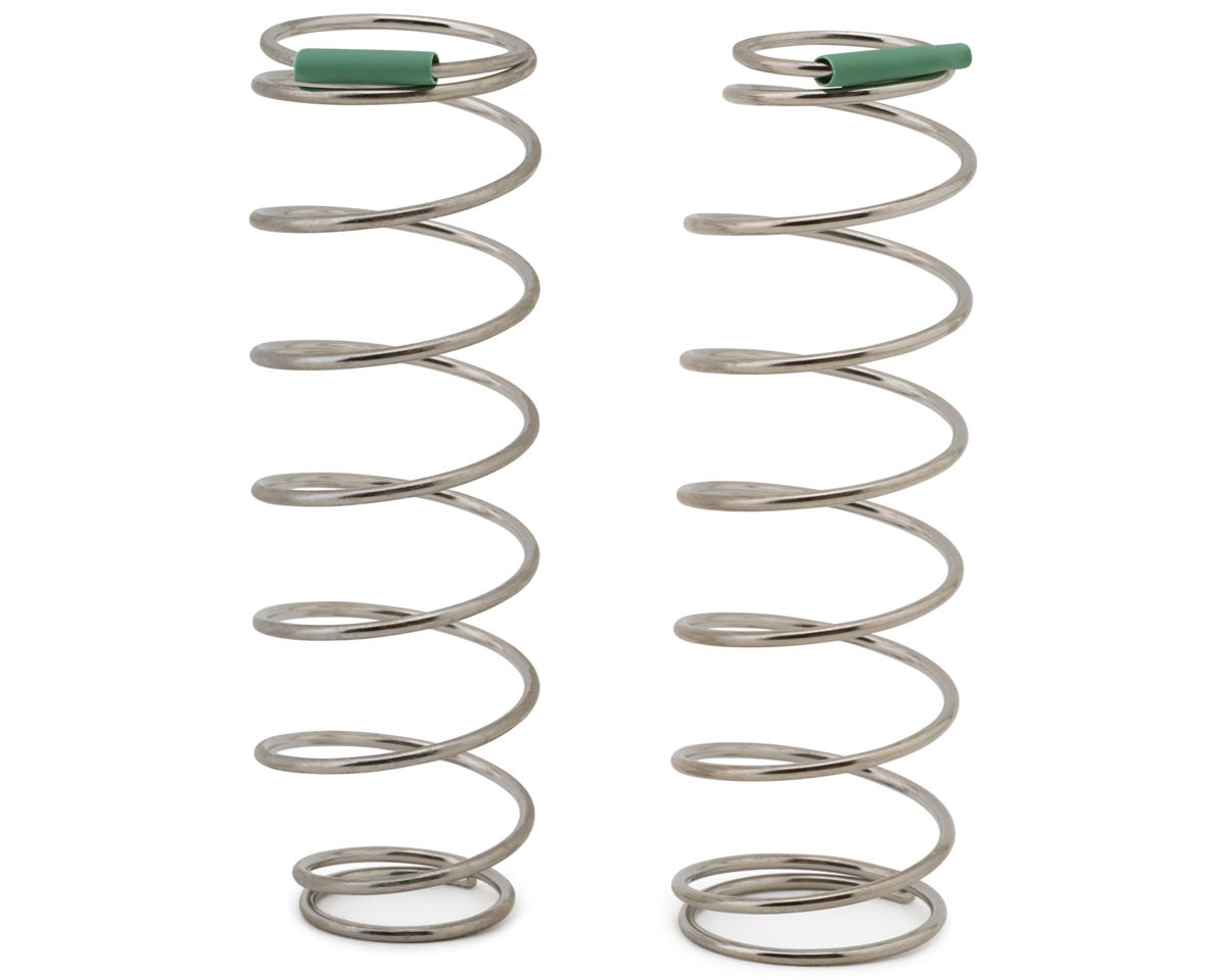 Aerox Long 1/10 Off-Road Rear Springs (Agile) (2) (Green/2.2lbs)