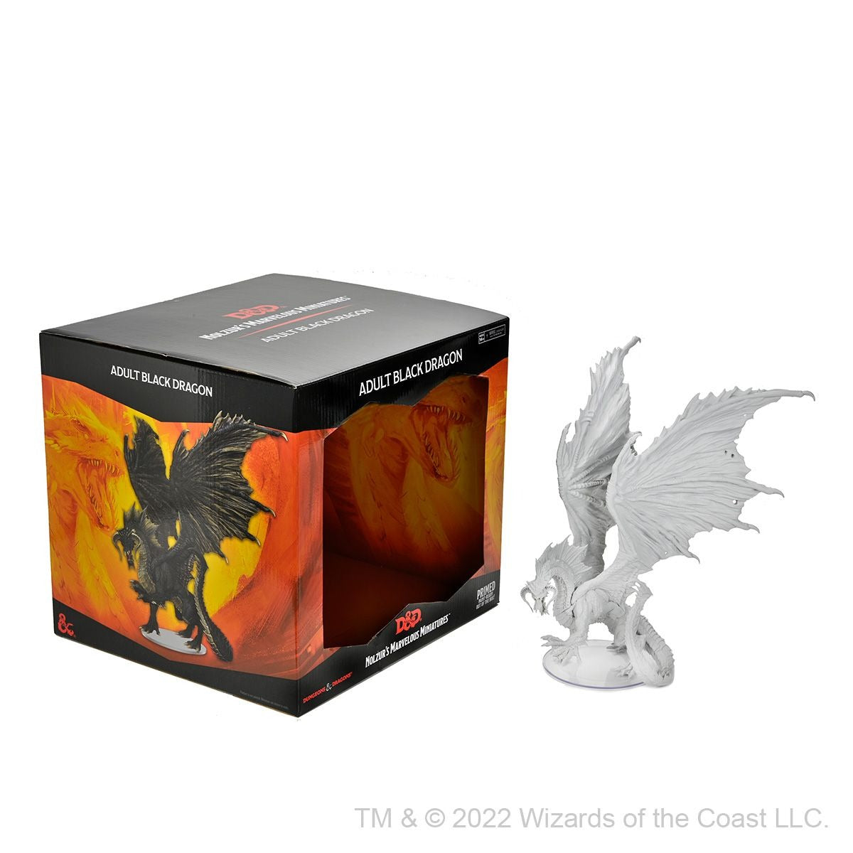 D&D: Nolzur's Marvelous Miniatures - Adult Black Dragon (90577)