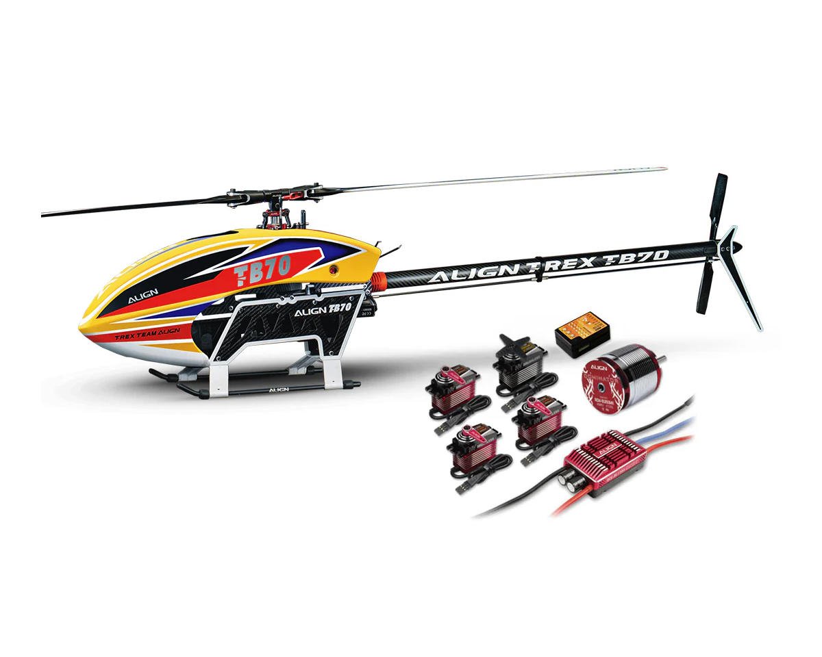 Align TB70 V2 Super Combo Electric Helicopter Kit w/Microbeast Flybarless System