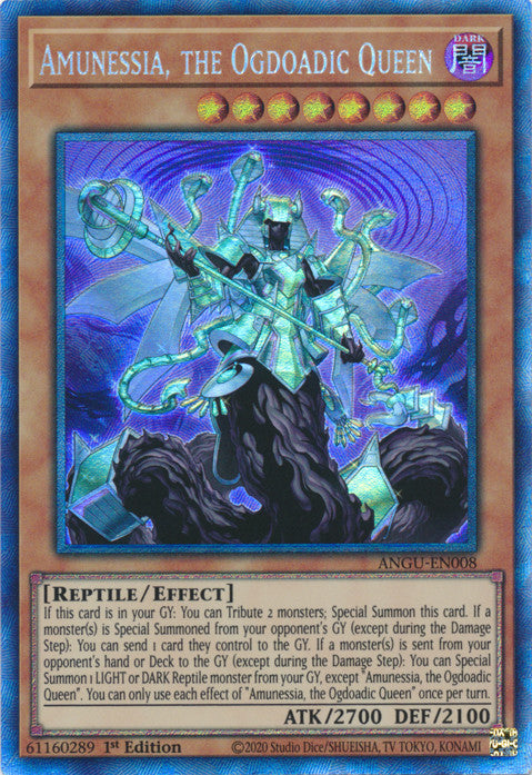 Amunessia, the Ogdoadic Queen (CR) (ANGU-EN008) Collector's Rare - Nea