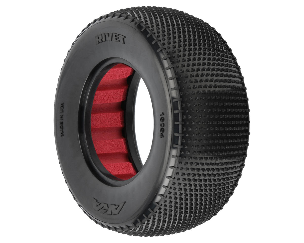 AKA Rivet 2.2"/3.0" Soft Carpet Tires (2) for SC Trucks Front or Rear