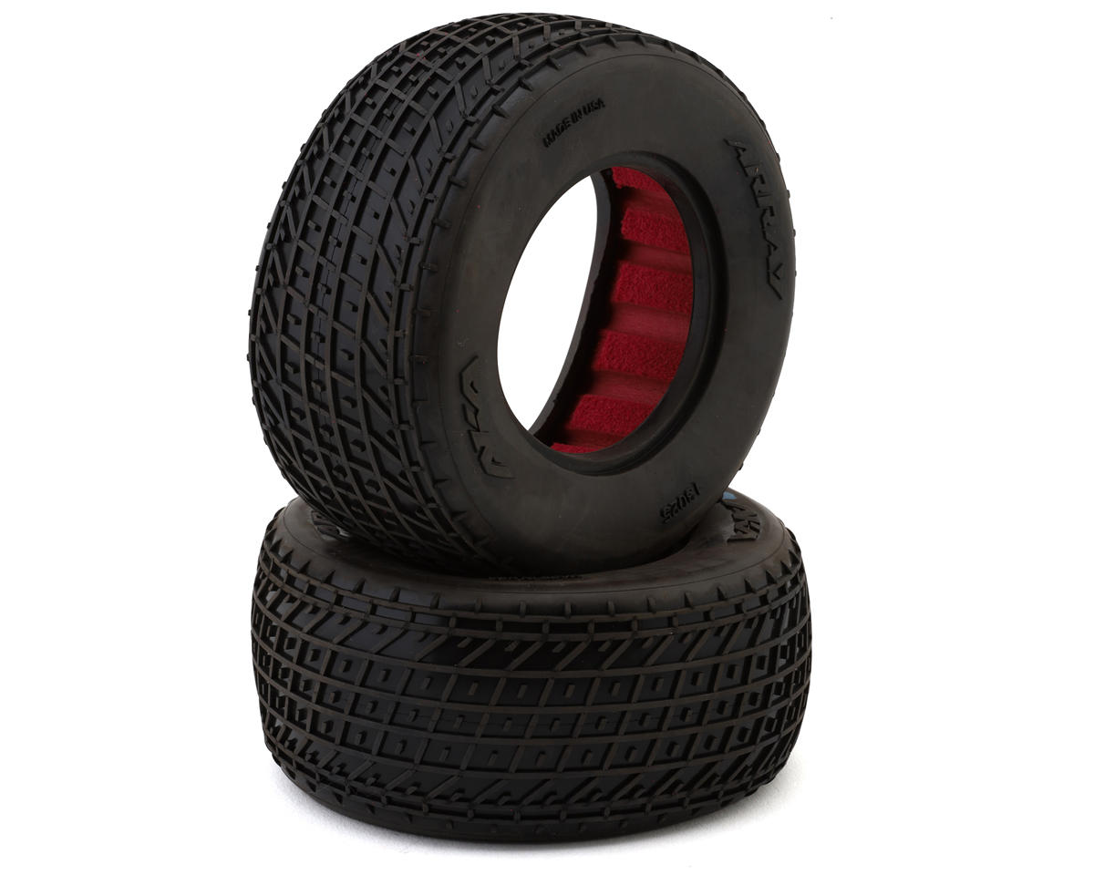 AKA Array 2.2" Short Course Oval Tires (2) (Clay)