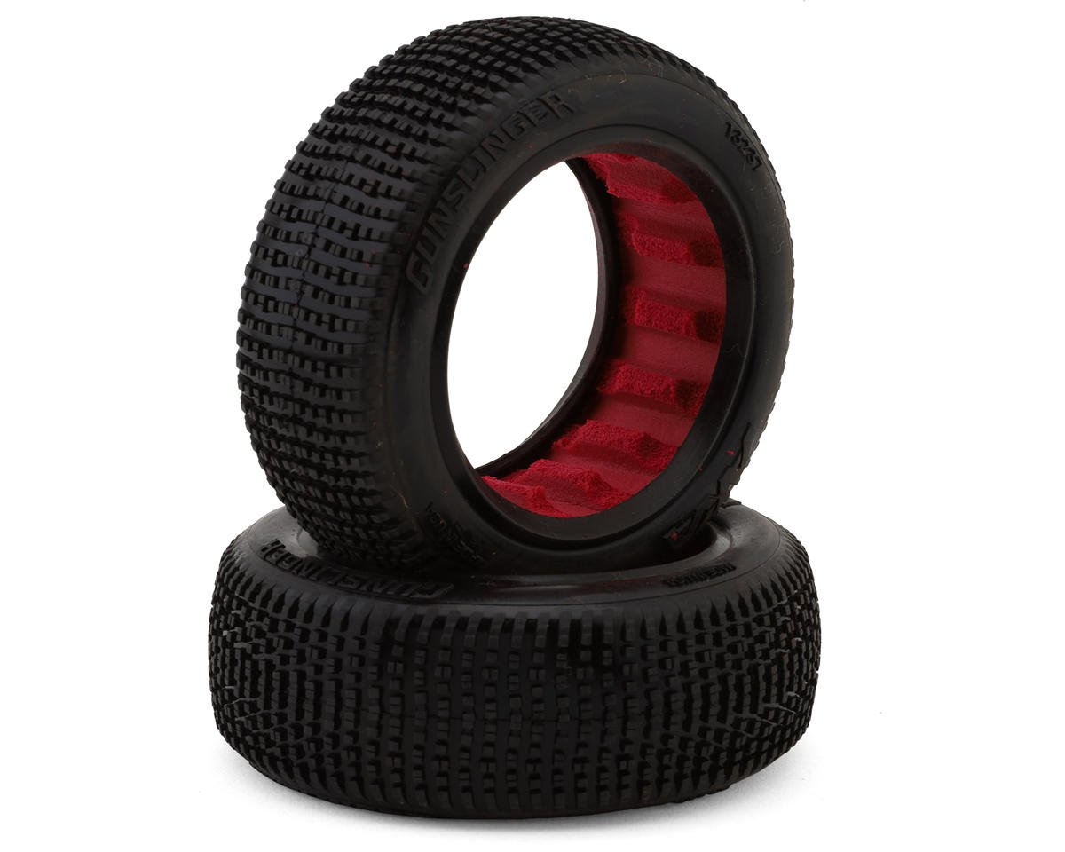 AKA Gunslinger 2.2" Front 2WD Buggy Tires (2) (Super Soft - Long Wear)