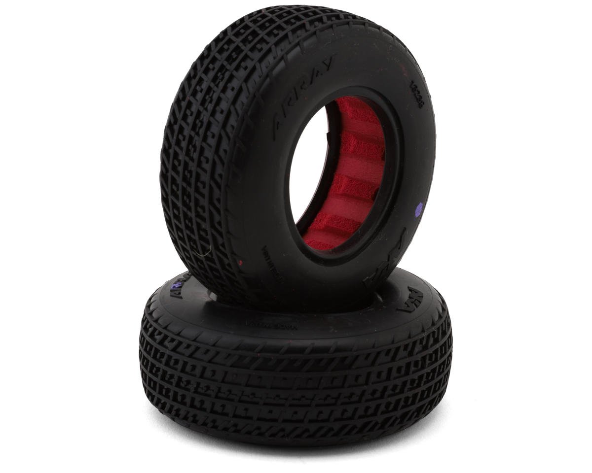 AKA Array 1.7"/2.2" 2WD Front Buggy Dirt Oval Tires (2) (Clay)