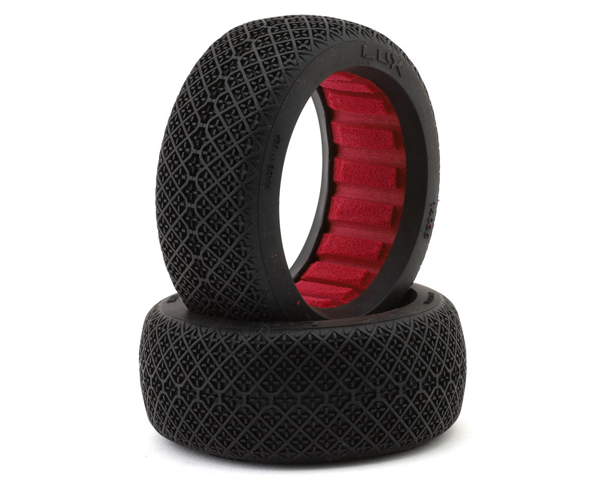 AKA Lux 1/8 Buggy Tires (2) (Medium - Long Wear)
