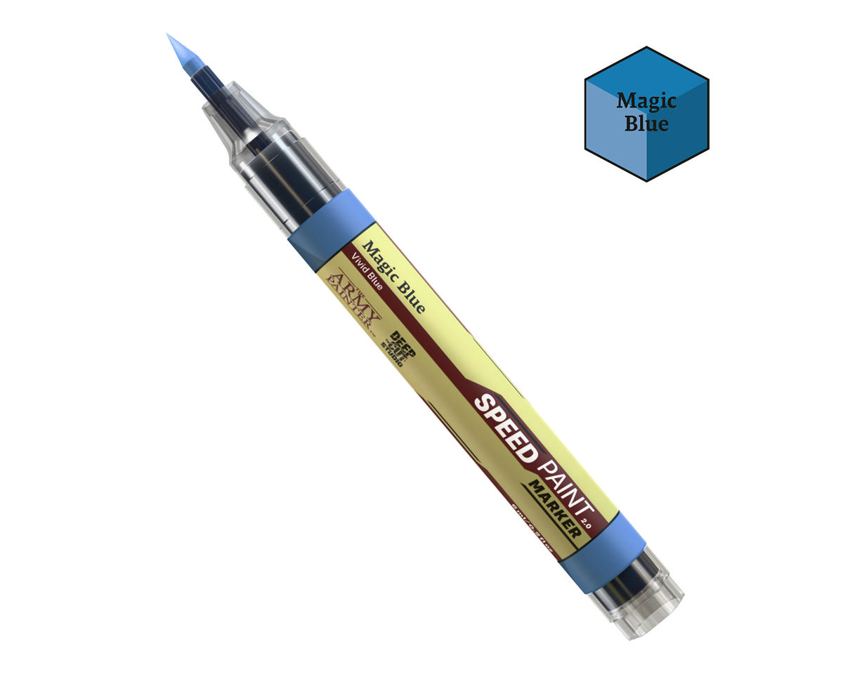 Army Painter Speedpaint 2.0 Felt-Tech Tip Paint Marker (Magic Blue)