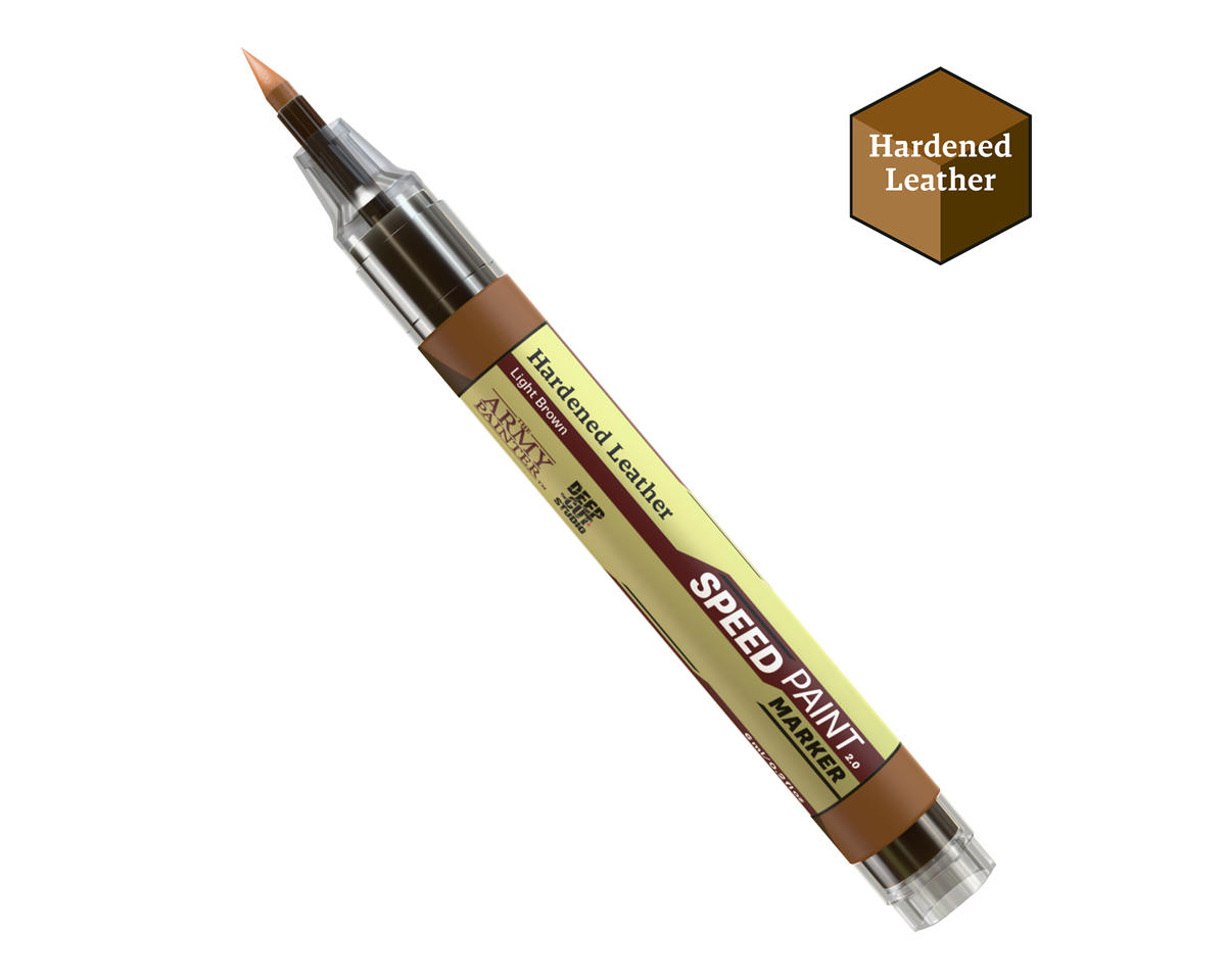 Army Painter Speedpaint 2.0 Felt-Tech Tip Paint Marker (Hardened Leather)