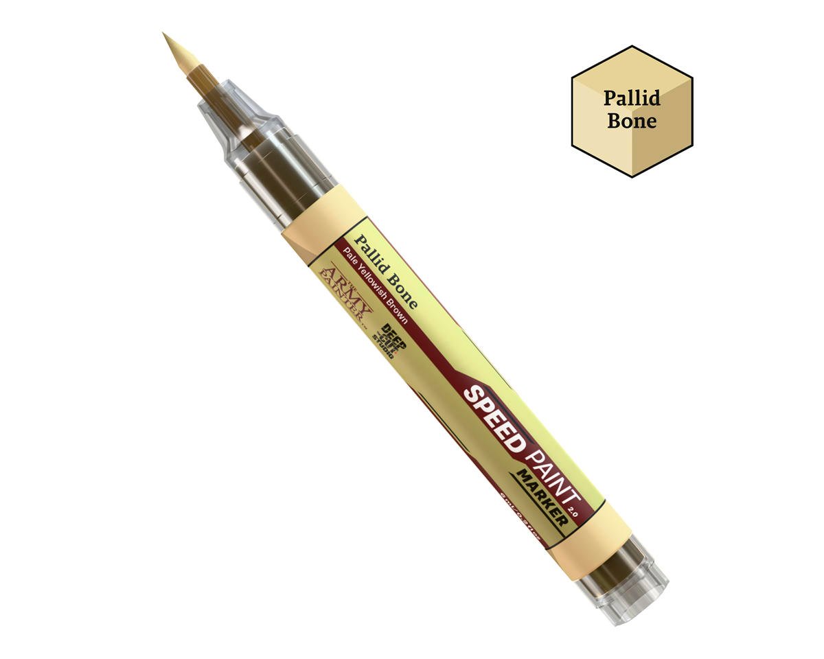 Army Painter Speedpaint 2.0 Felt-Tech Tip Paint Marker (Pallid Bone)