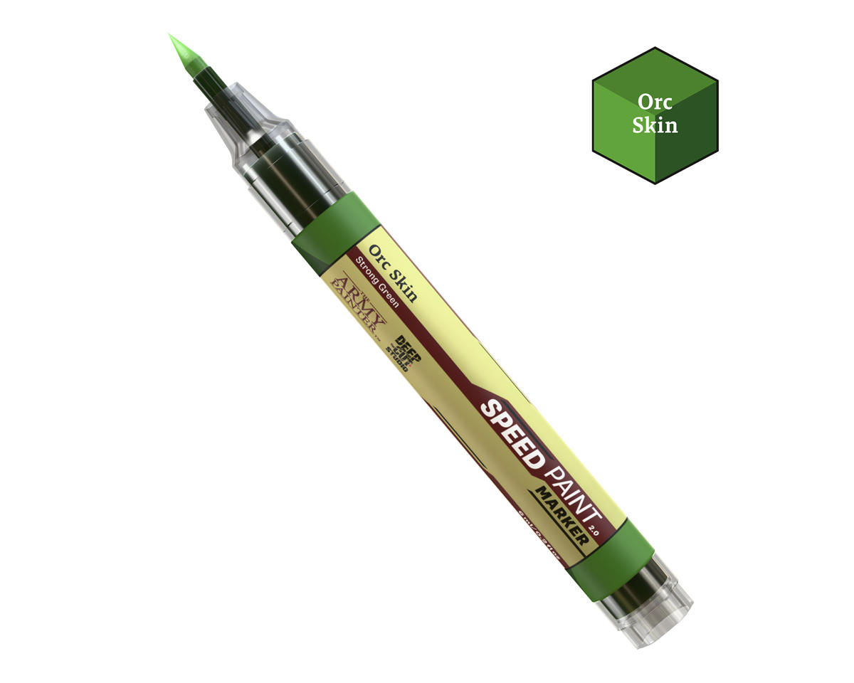 Army Painter Speedpaint 2.0 Felt-Tech Tip Paint Marker (Orc Skin)