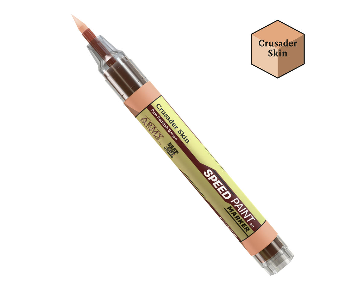 Army Painter Speedpaint 2.0 Felt-Tech Tip Paint Marker (Crusader Skin)