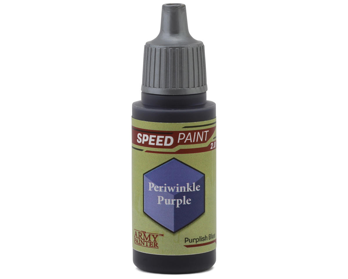 Army Painter Speedpaints Acrylic Hobby Paint (Periwinkle Purple) (18m)
