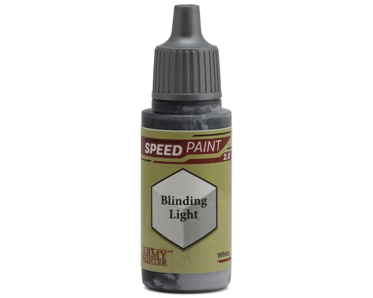 Army Painter Speedpaints Acrylic Hobby Paint (Blinding Light) (18m)