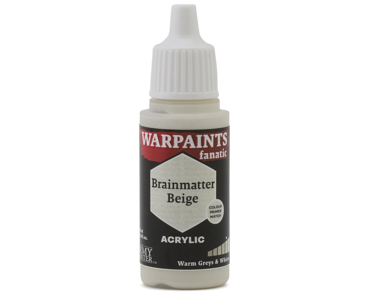 Army Painter Warpaints Fanatic Acrylic Hobby Paint (Brainmatter Beige) (18ml)