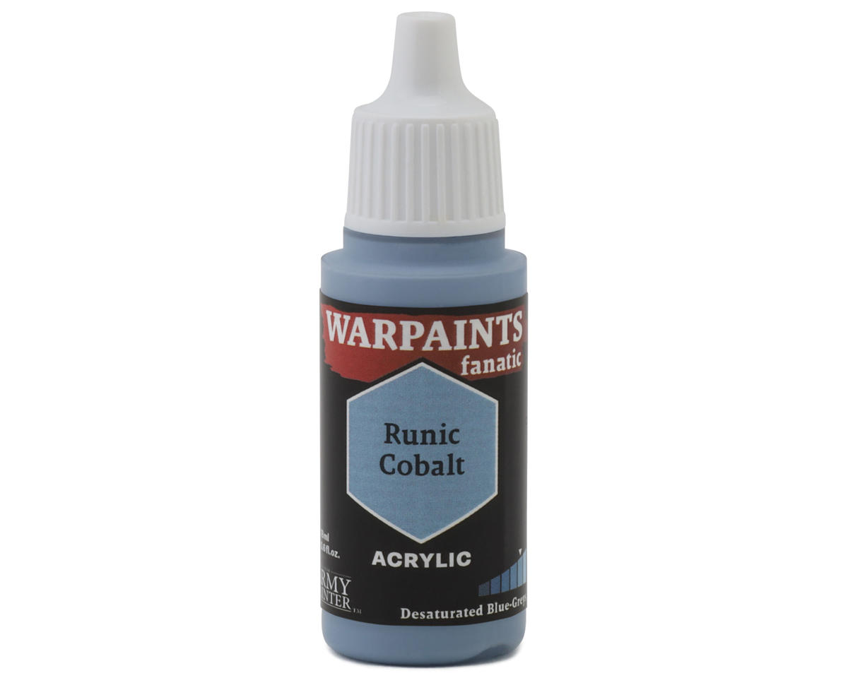 Army Painter Warpaints Fanatic Acrylic Hobby Paint (Runic Cobalt) (18ml)