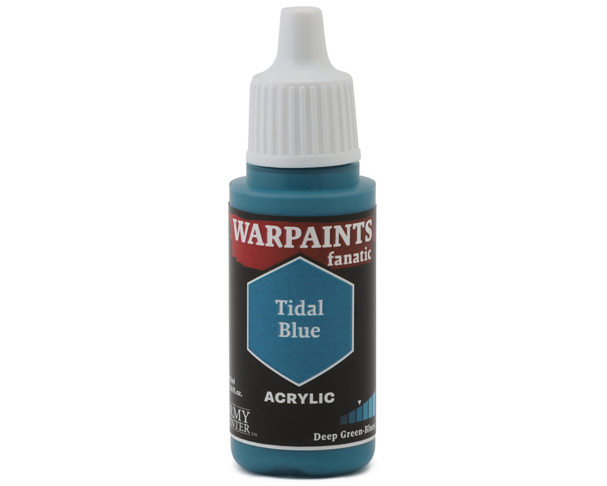 Army Painter Warpaints Fanatic Acrylic Hobby Paint (Tidal Blue) (18ml)