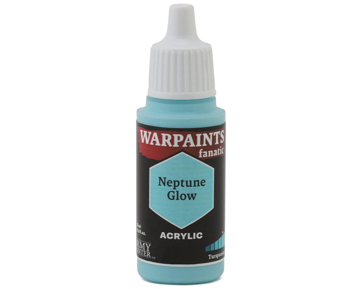 Army Painter Warpaints Fanatic Acrylic Hobby Paint (Neptune Glow) (18ml)