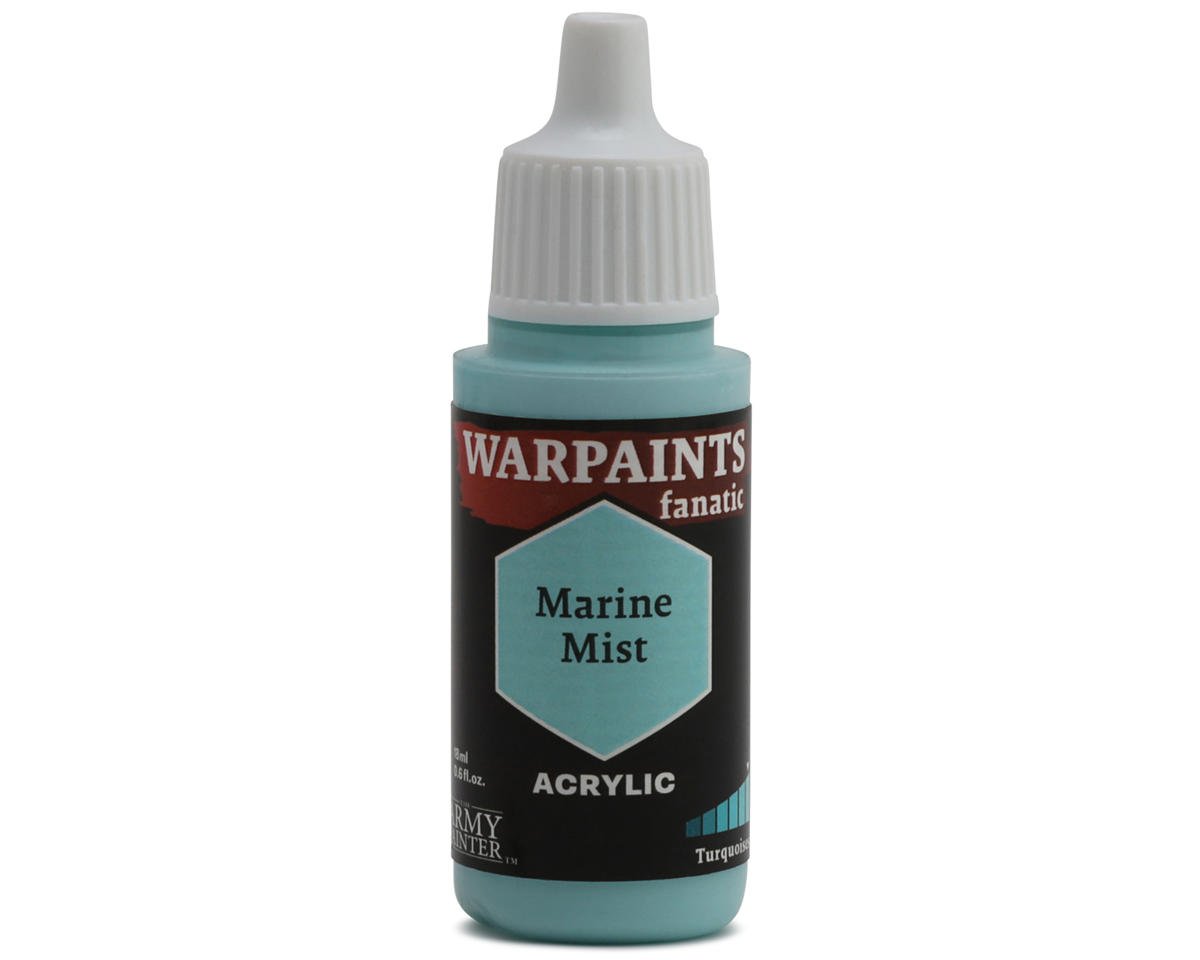 Army Painter Warpaints Fanatic Acrylic Hobby Paint (Marine Mist) (18ml)