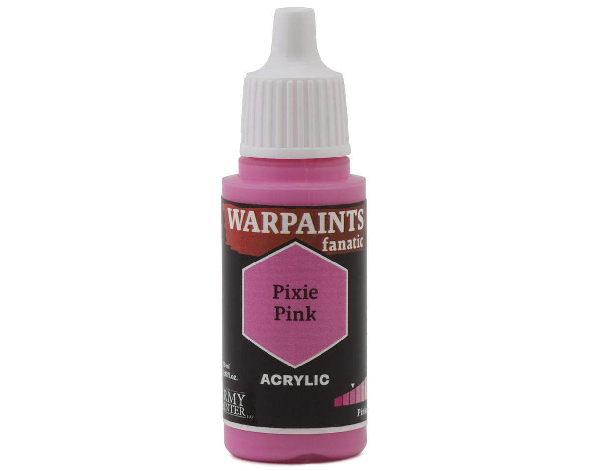 Army Painter Warpaints Fanatic Acrylic Hobby Paint (Pixie Pink) (18m)