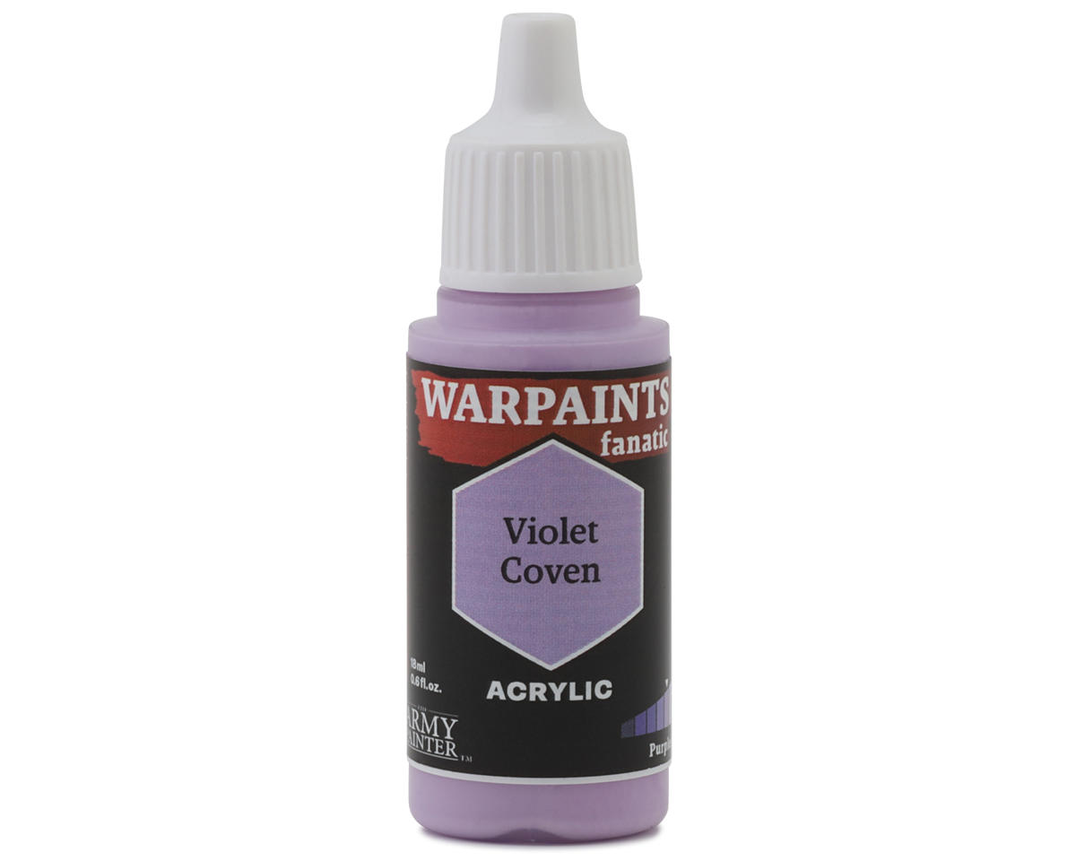 Army Painter Warpaints Fanatic Acrylic Hobby Paint (Violet Coven) (18m)