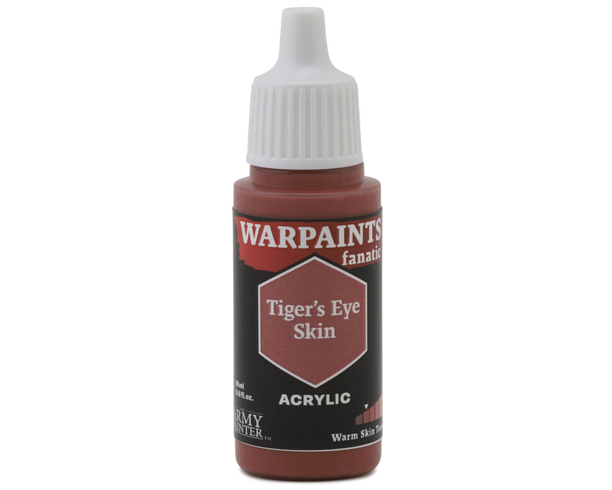 Army Painter Warpaints Fanatic Acrylic Hobby Paint (Tiger's Eye Skin) (18m)