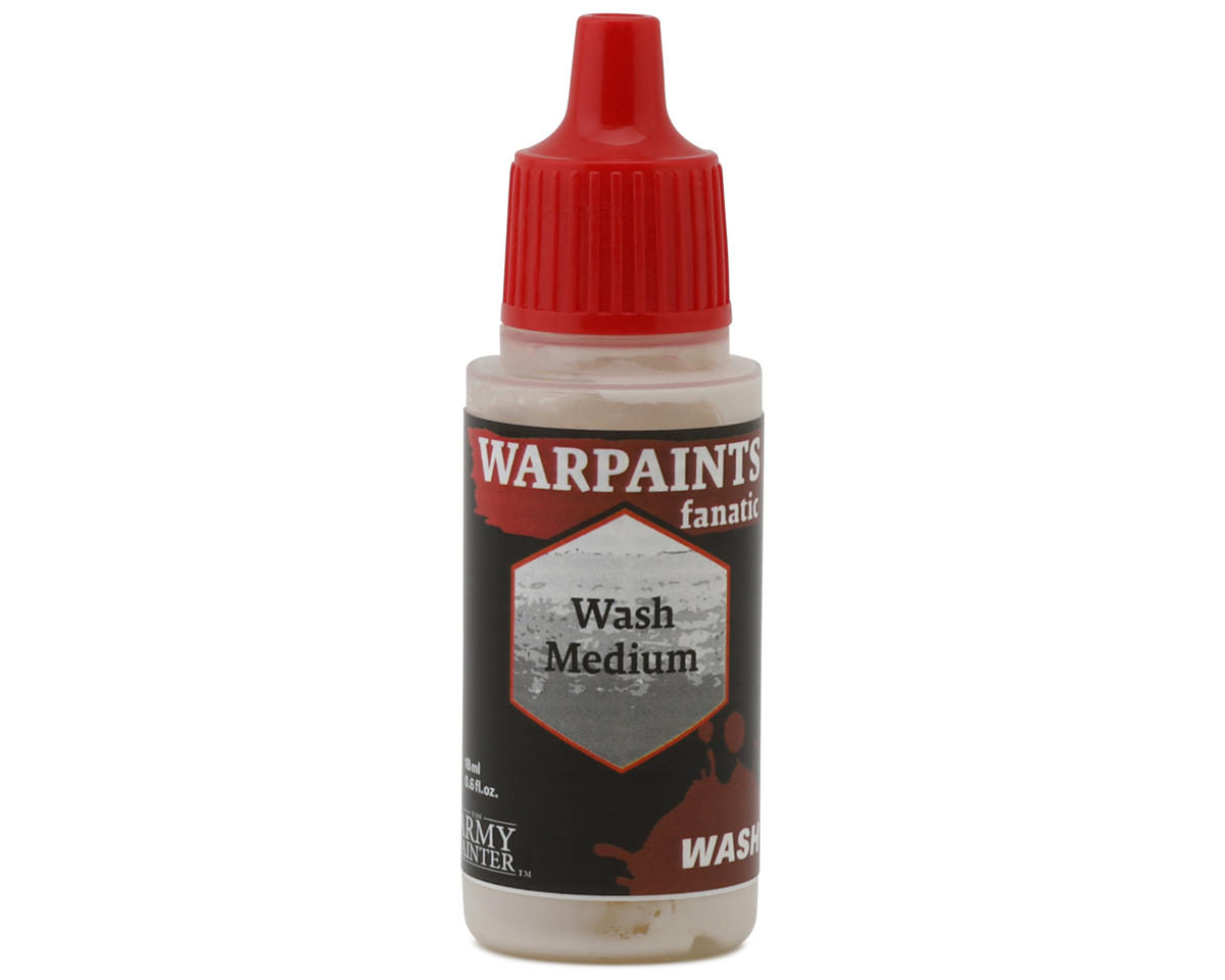 Army Painter Warpaints Fanatic Wash Acrylic Hobby Paint (Wash Medium)