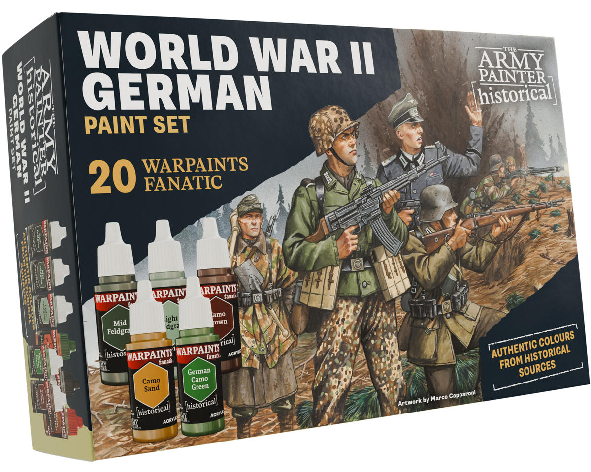 Army Painter Historical WWII German Paint Set (20) (18ml)