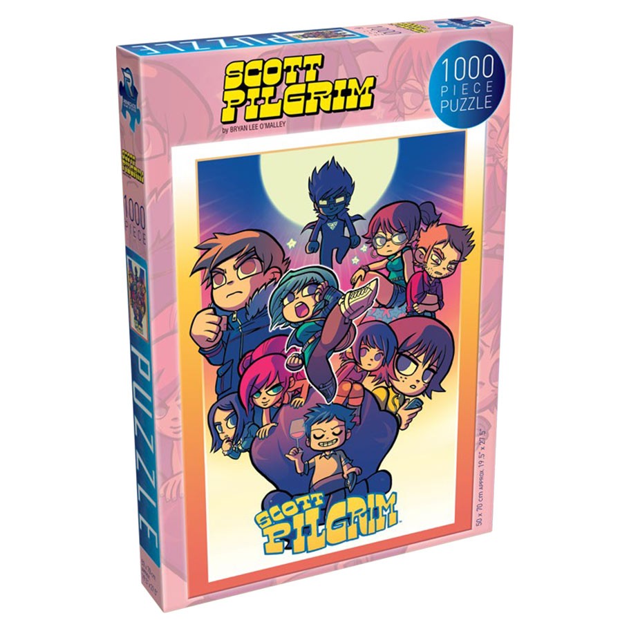 Puzzle: Scott Pilgrim - Movie-Style Poster 1000pc