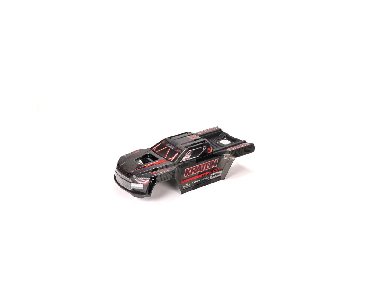 Arrma Kraton 6S EXB Painted Decaled Trimmed body (Black)
