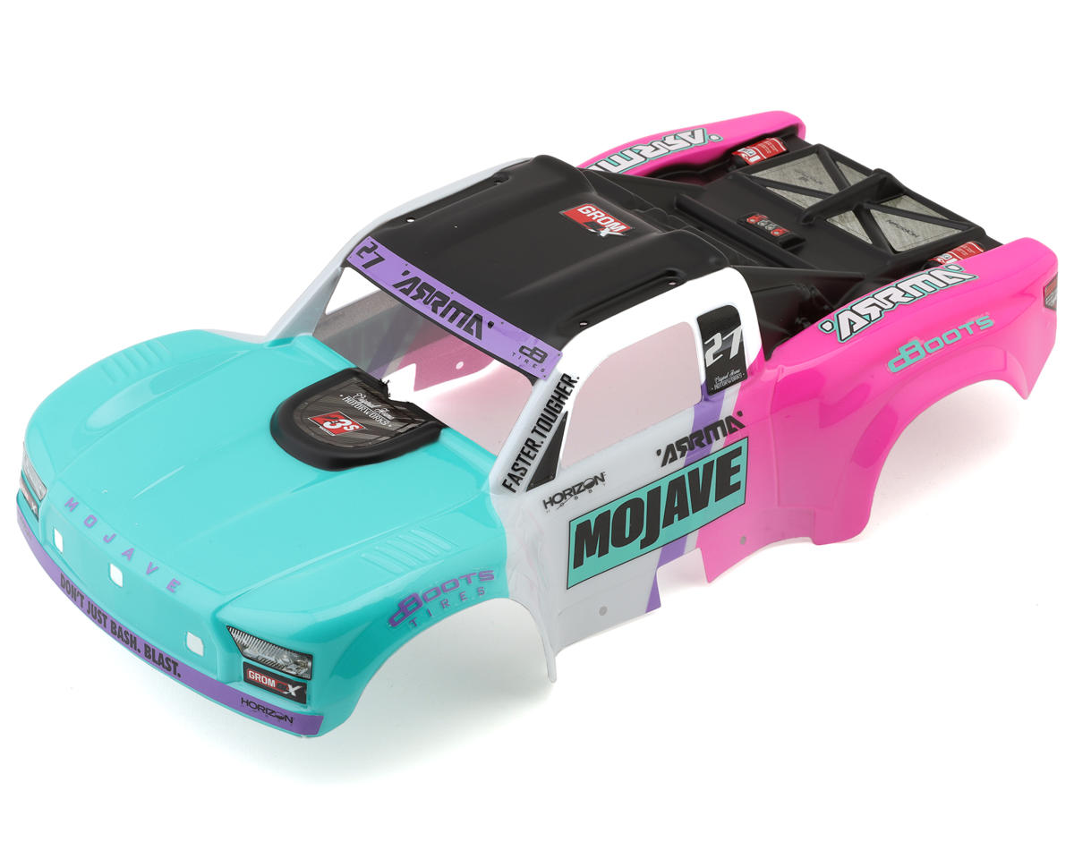 Arrma Mojave Grom 223S Pre-Painted Body (Teal/Pink)