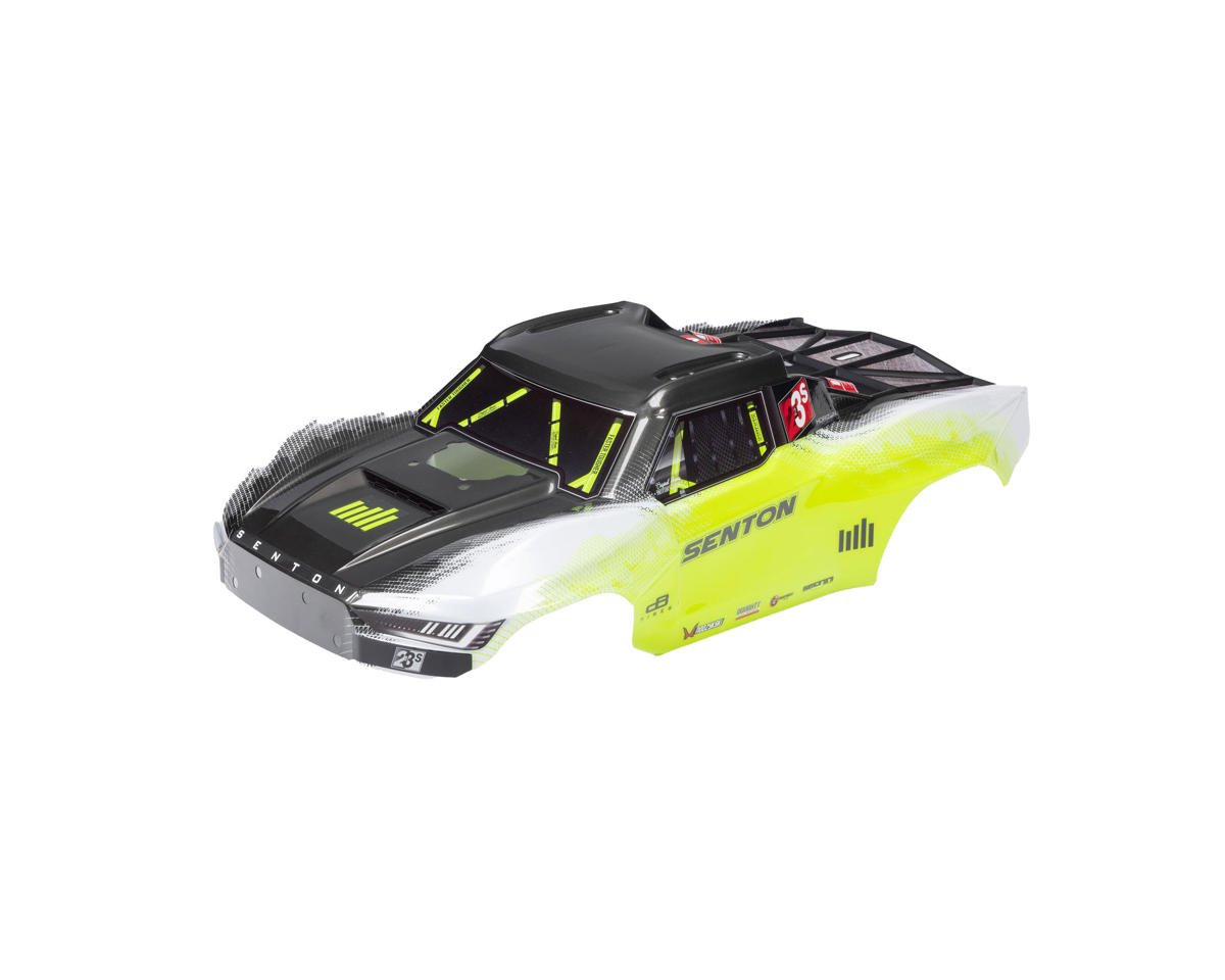 Arrma Senton 223S Clipless Painted & Decaled Trimmed Body (Yellow)