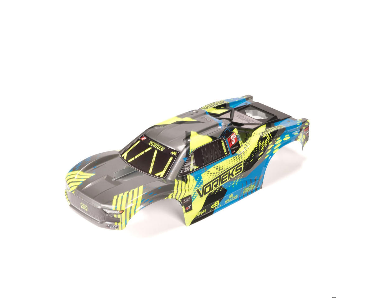 Arrma VORTEKS Clipless Painted Decaled Body (Teal)
