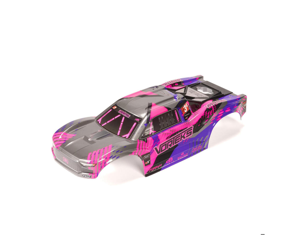 Arrma VORTEKS Clipless Painted Decaled Body (Purple)