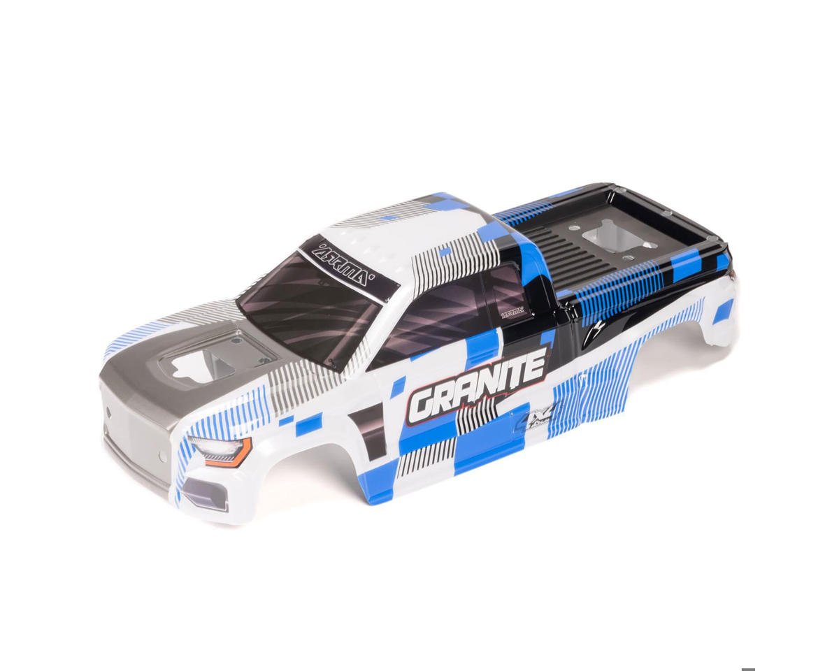 Arrma 1/10 Granite 223S Clipless Painted & Decaled Body (Blue)