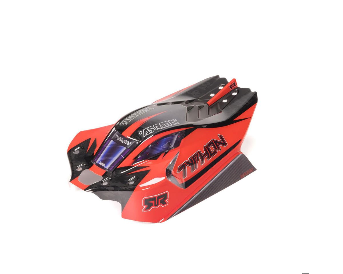 Arrma Typhon Mega 1/8 Clipless Painted Decaled Body (Black)