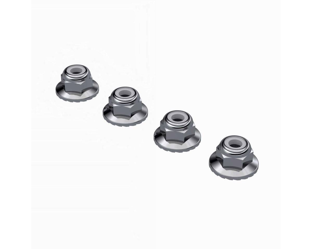 Arrma Wide Flanged Nyloc Nut M4 (4Pcs)