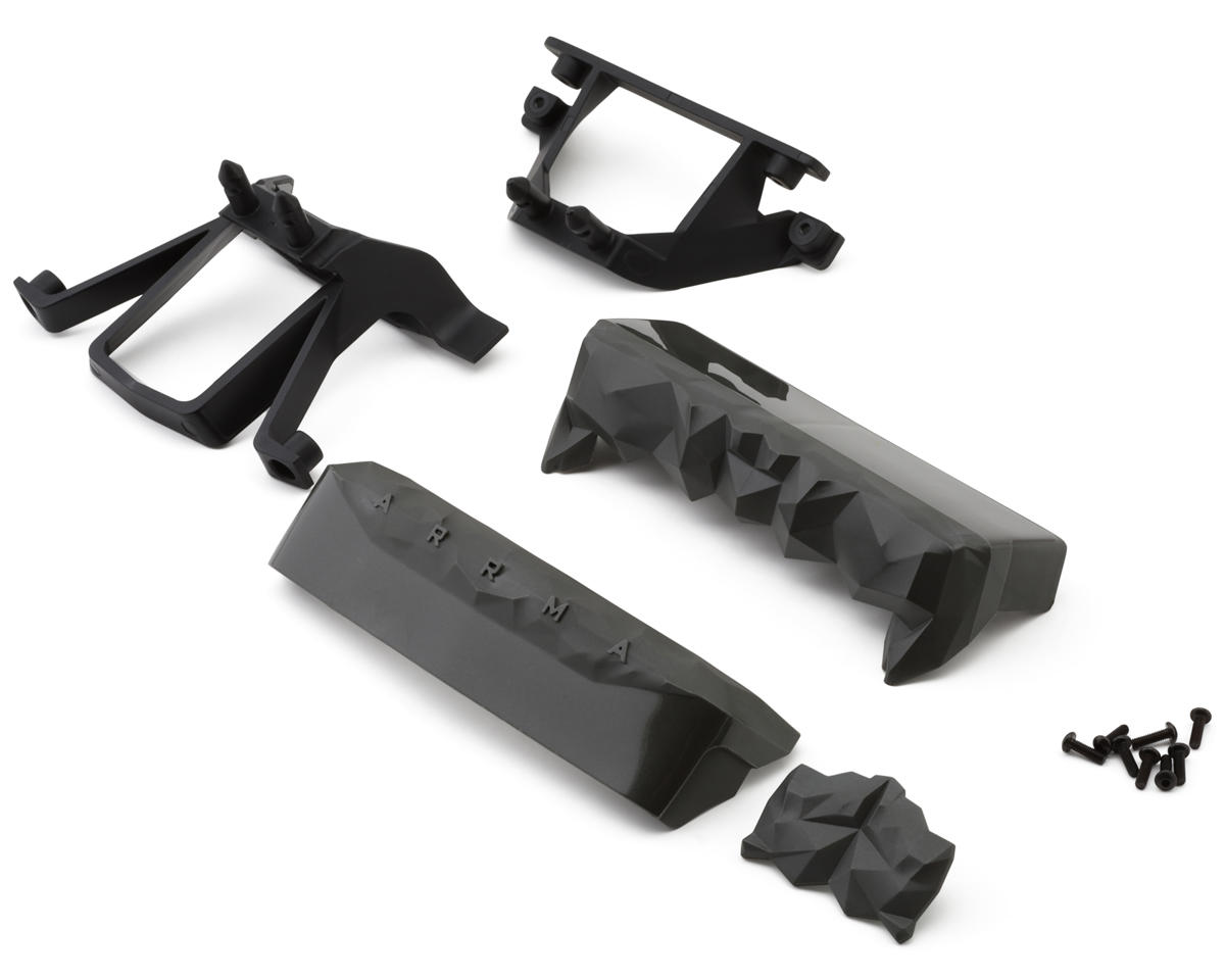 Arrma Quake Body Protector Skids Set (Grey)