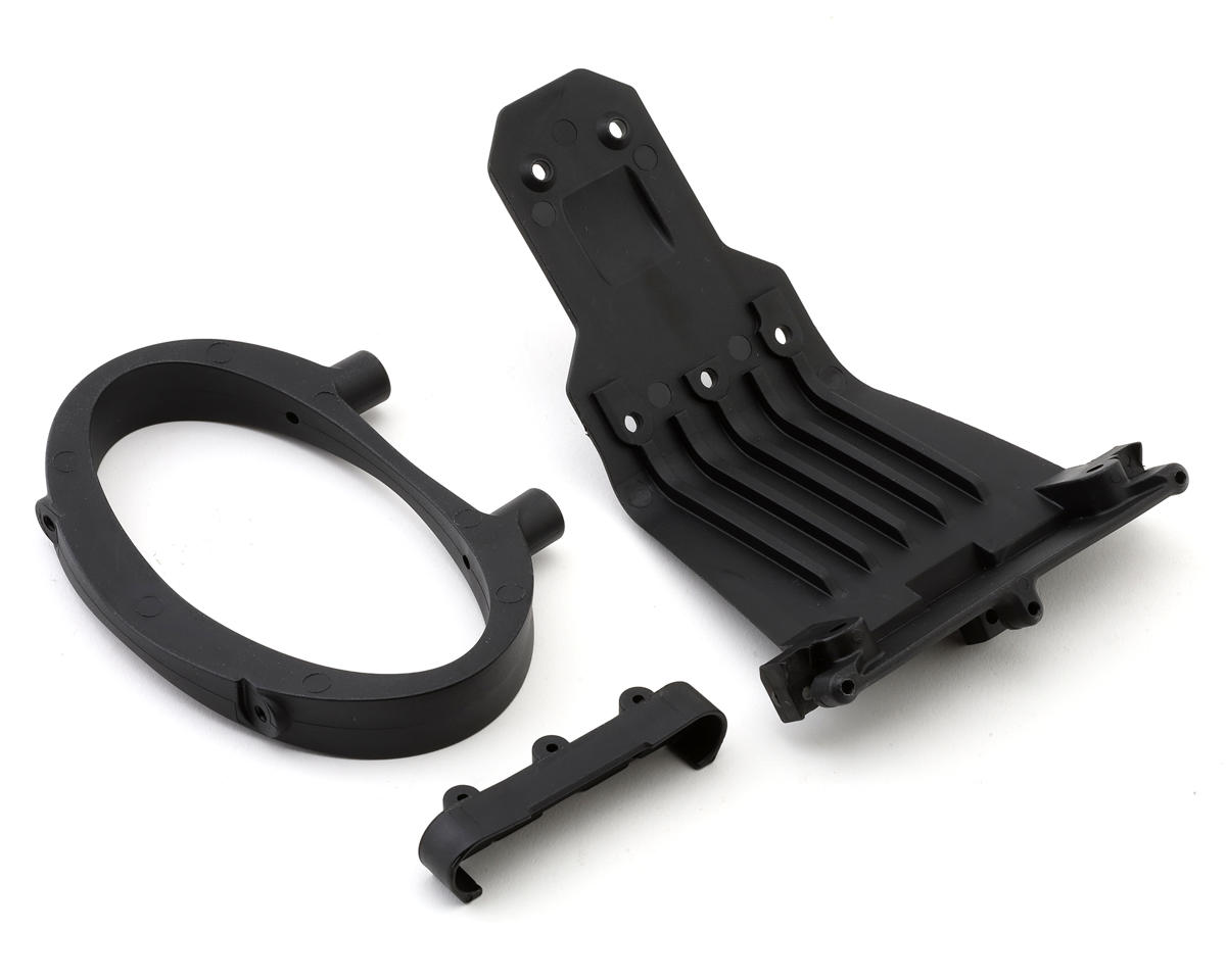 Arrma Big Rock 6S BLX Rear Skid, Skid Mount & Bumper Loop