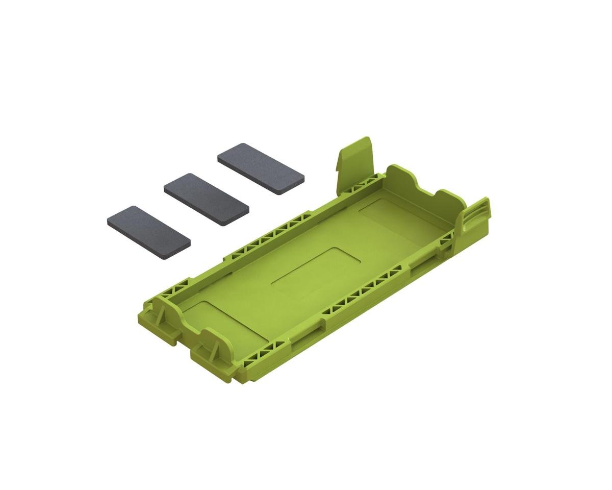 Arrma Battery Door Set (Fluorescent Yellow)