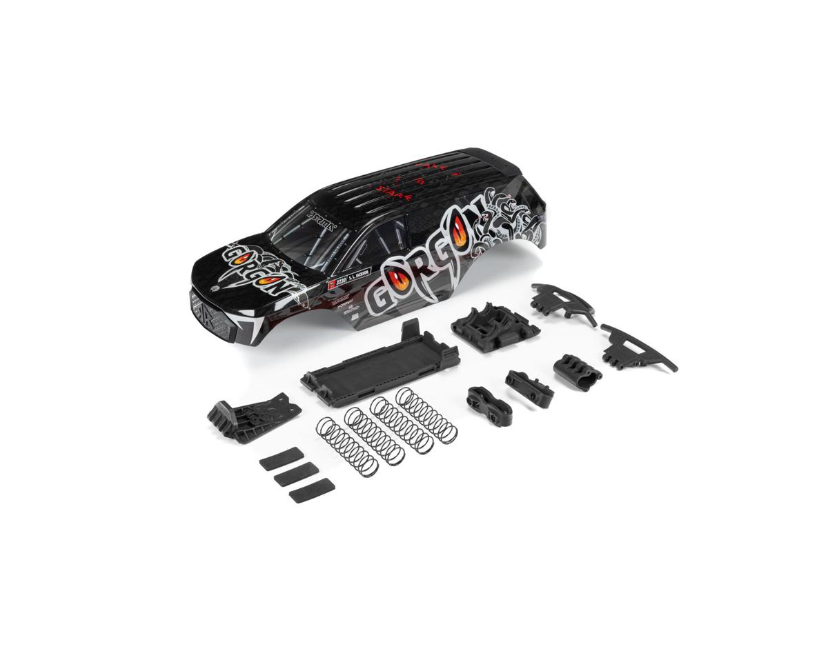 Arrma GORGON Painted Decaled Trimmed Body Set (Gunmetal)
